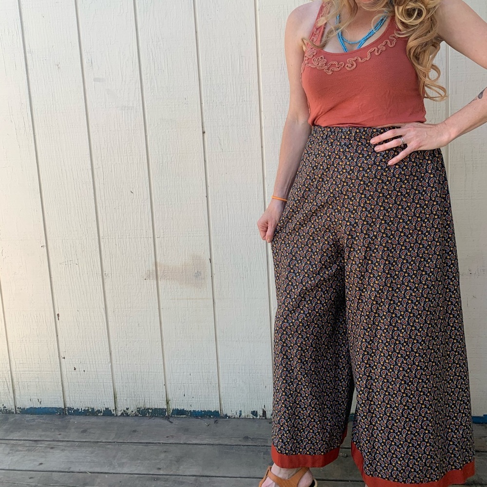 Handmade Vintage Wrap Pants